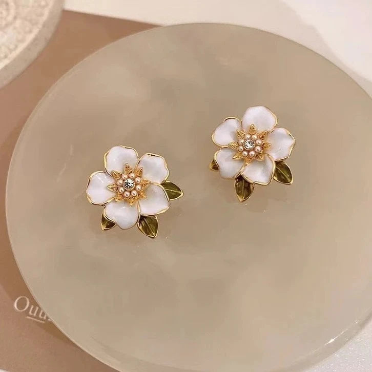 Camellia Flower Studs - FLY