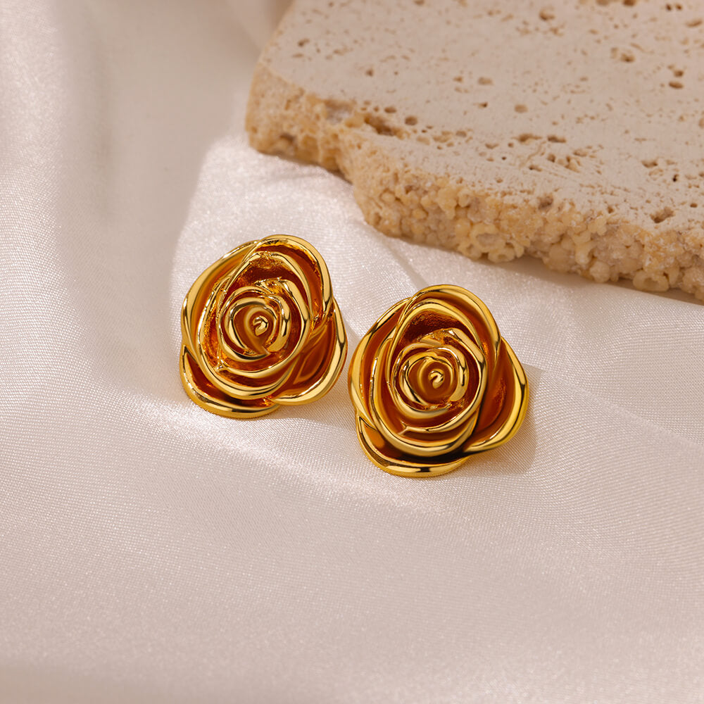 Rose Gold Earrings