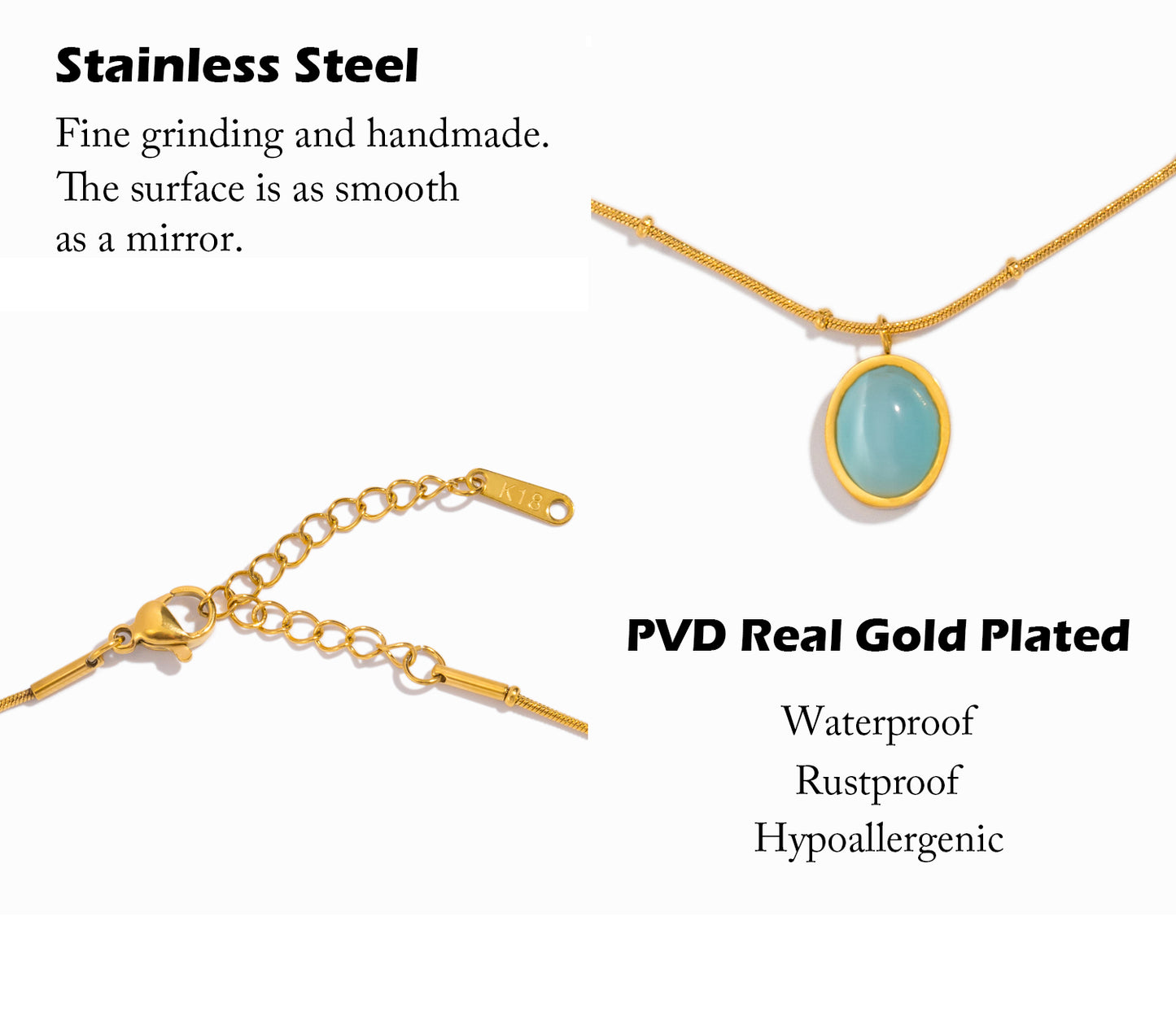 Gem Gold Necklace