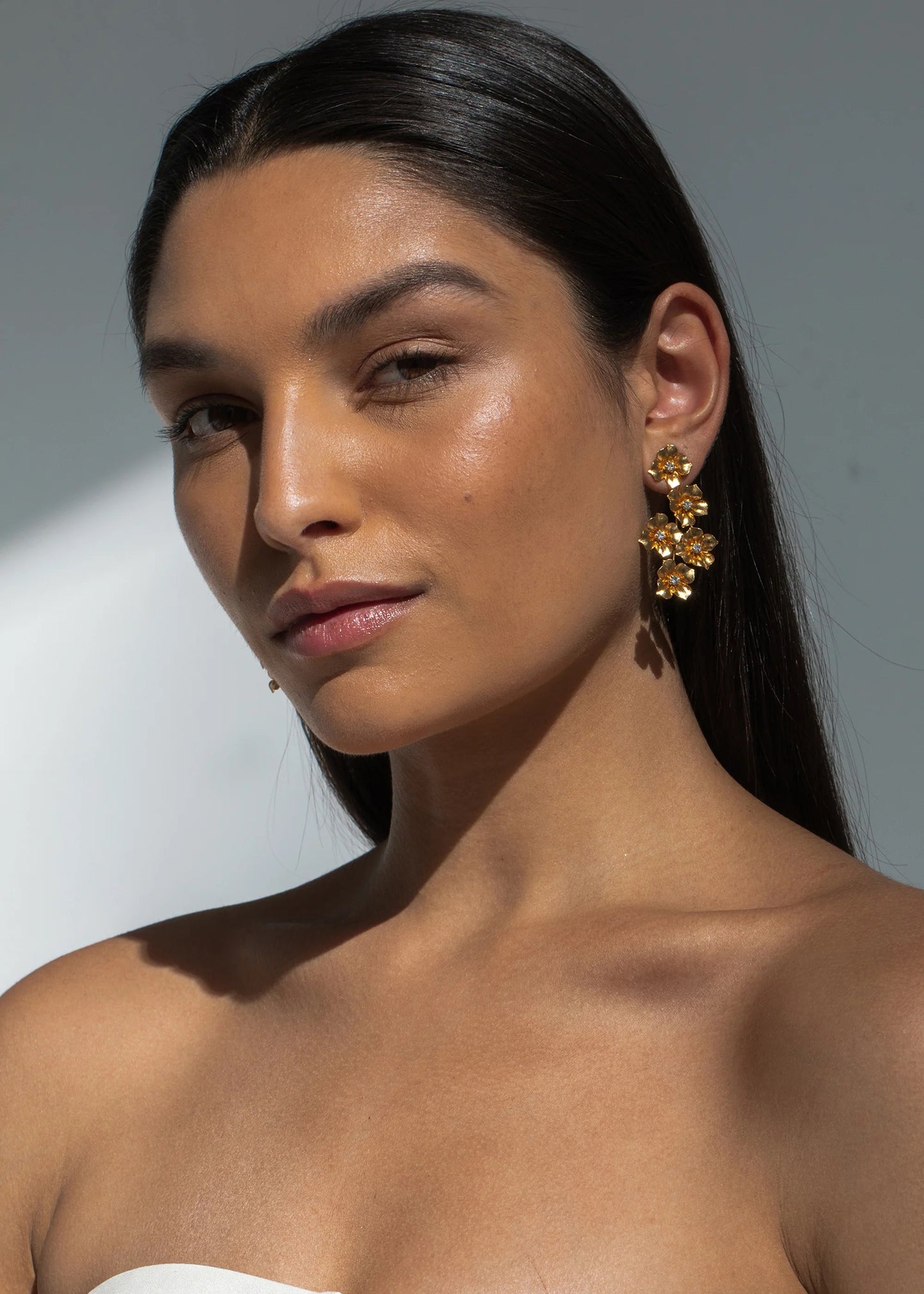 Golden Bloom Earrings