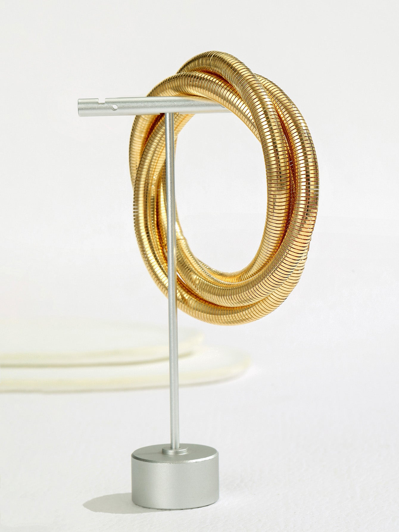 Golden Coil Bangle