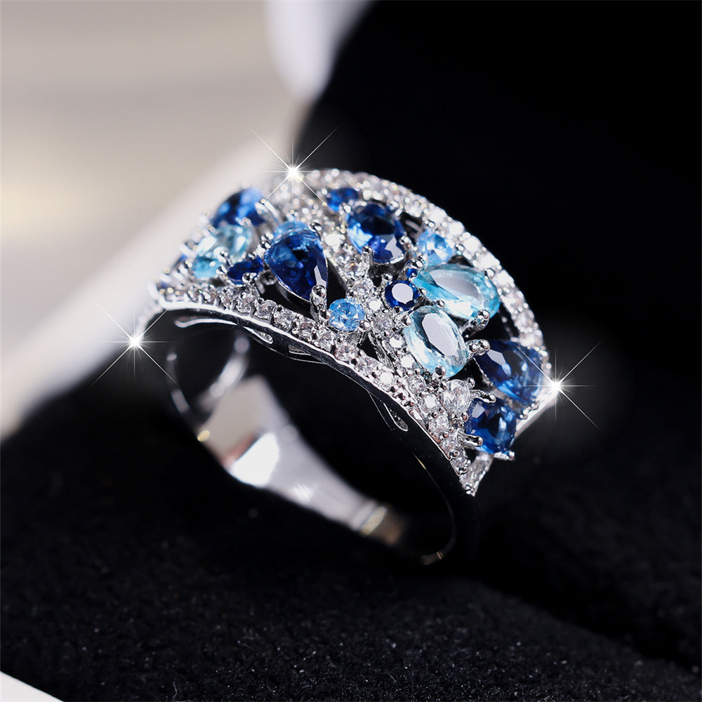 Ocean Blue Rings - FLY
