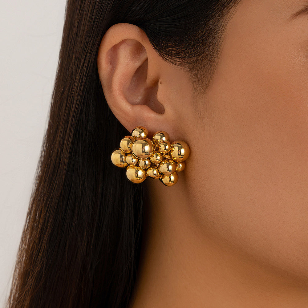 Golden Comb Earrings - FLY