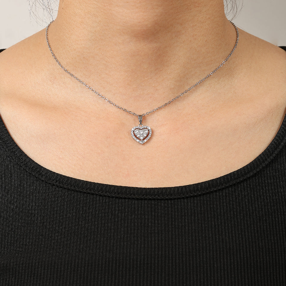 Silver Heart Pendent - FLY