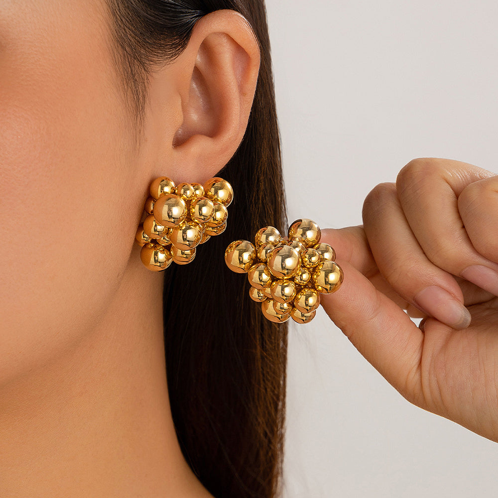 Golden Comb Earrings - FLY