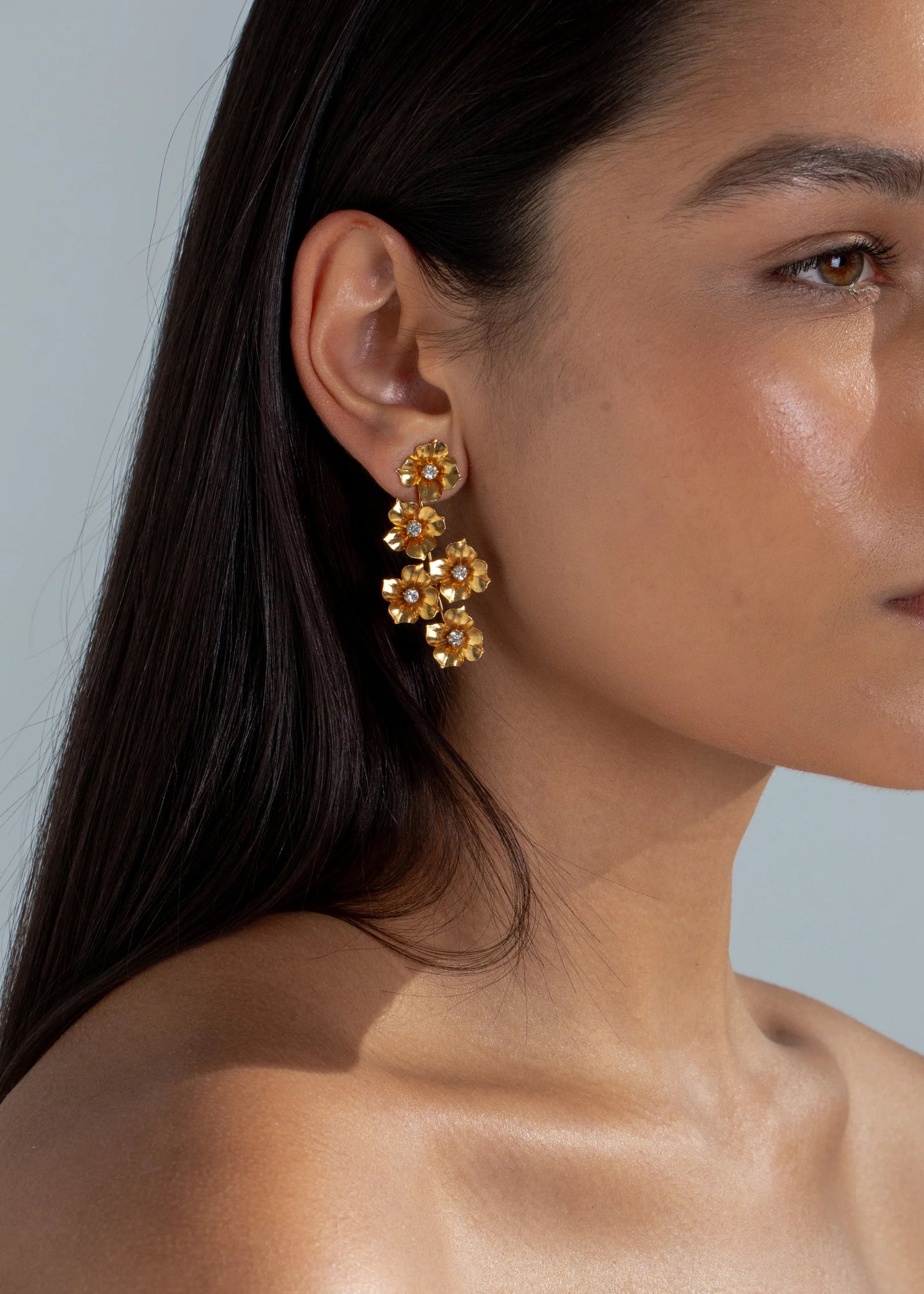 Golden Bloom Earrings