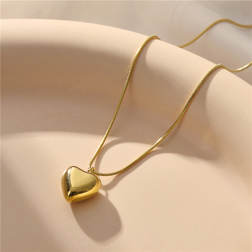 Heart Gold Necklace