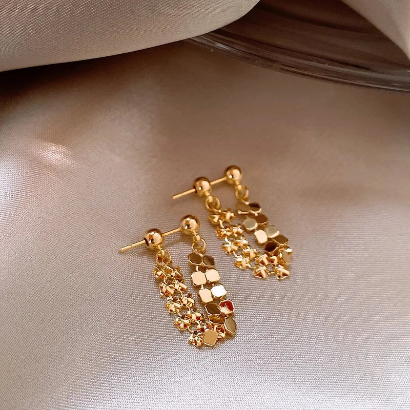 Tassel Metal Hoops - FLY