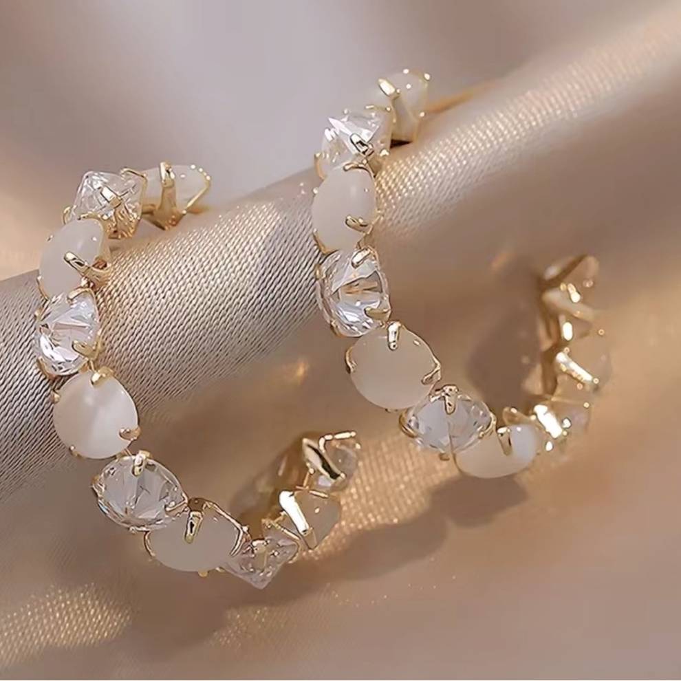 Crystal Hoops - FLY