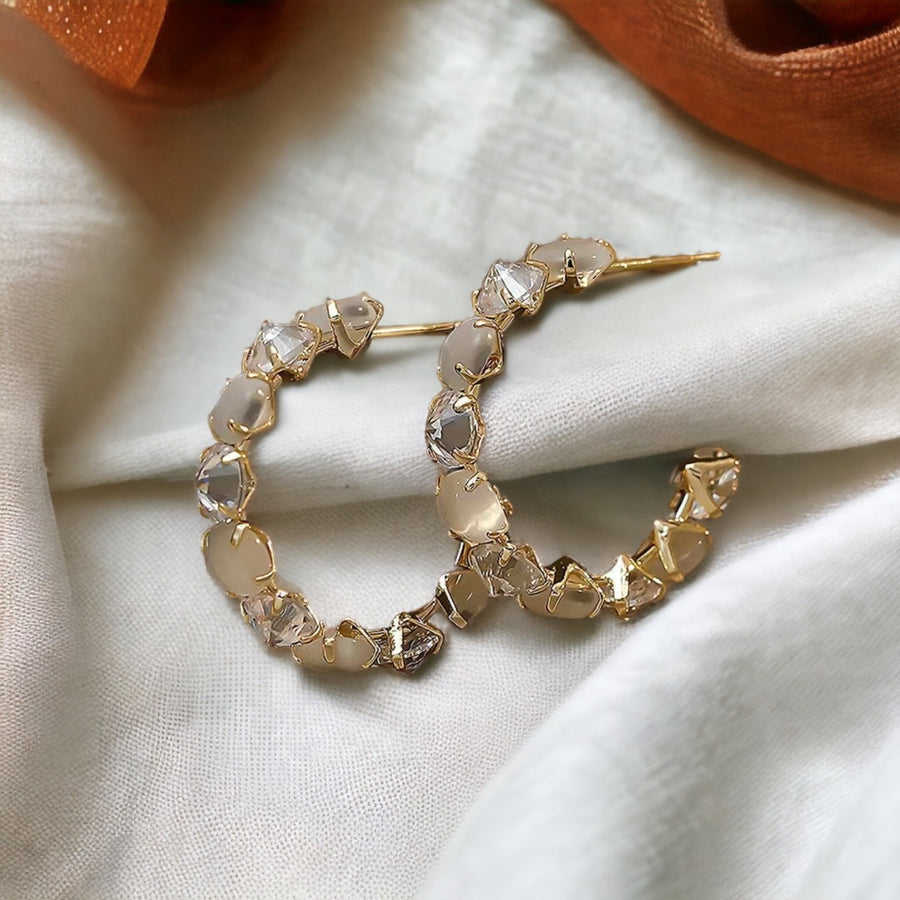 Crystal Hoops - FLY