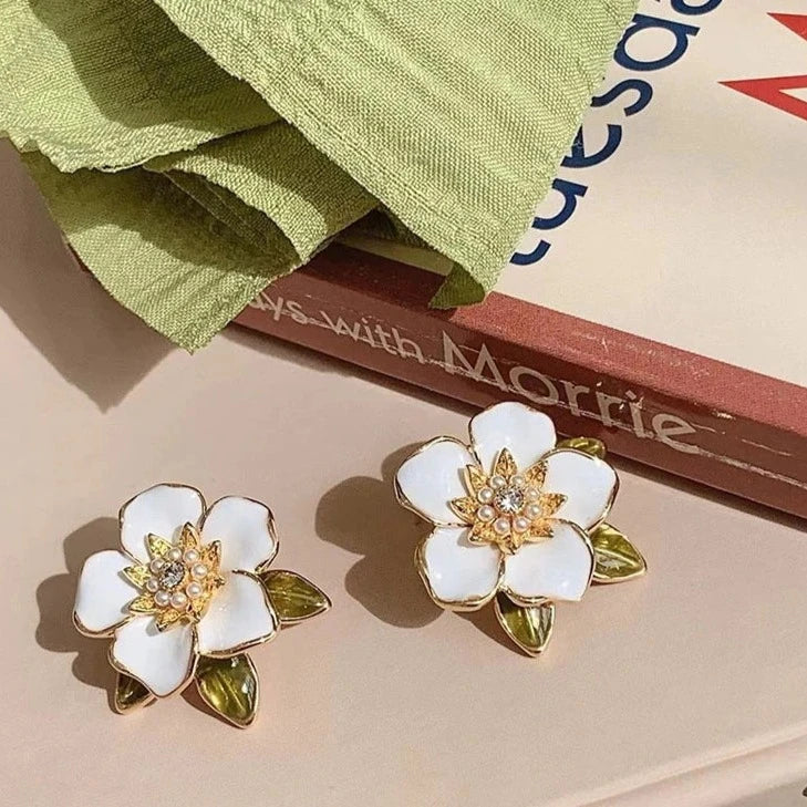Camellia Flower Studs - FLY