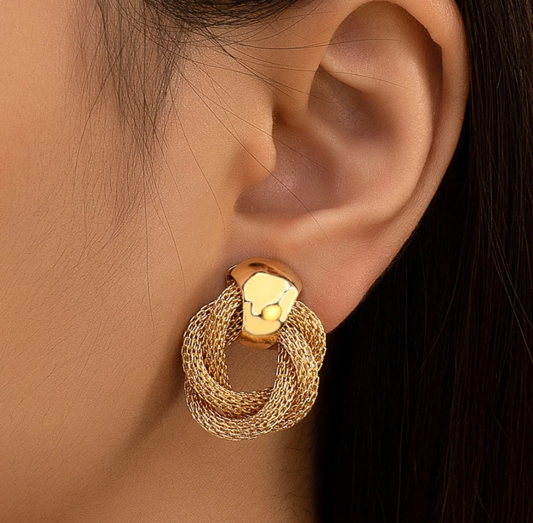 Glam Swirl Hoops - FLY