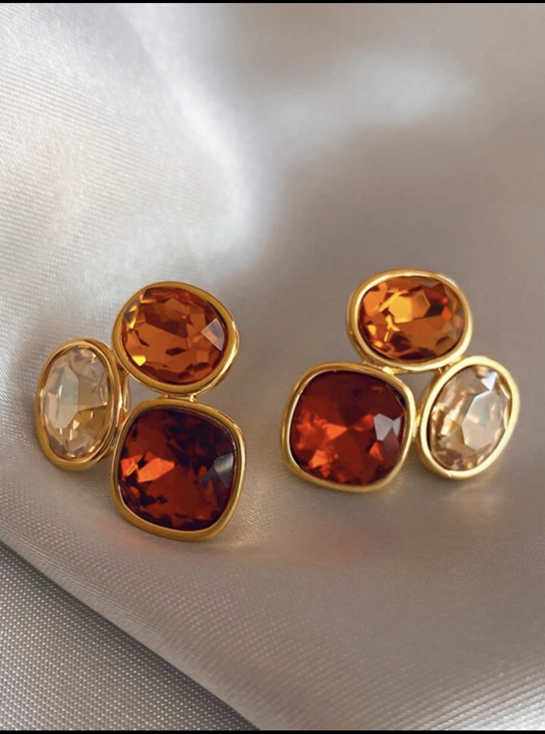 French Crystal Earrings - FLY
