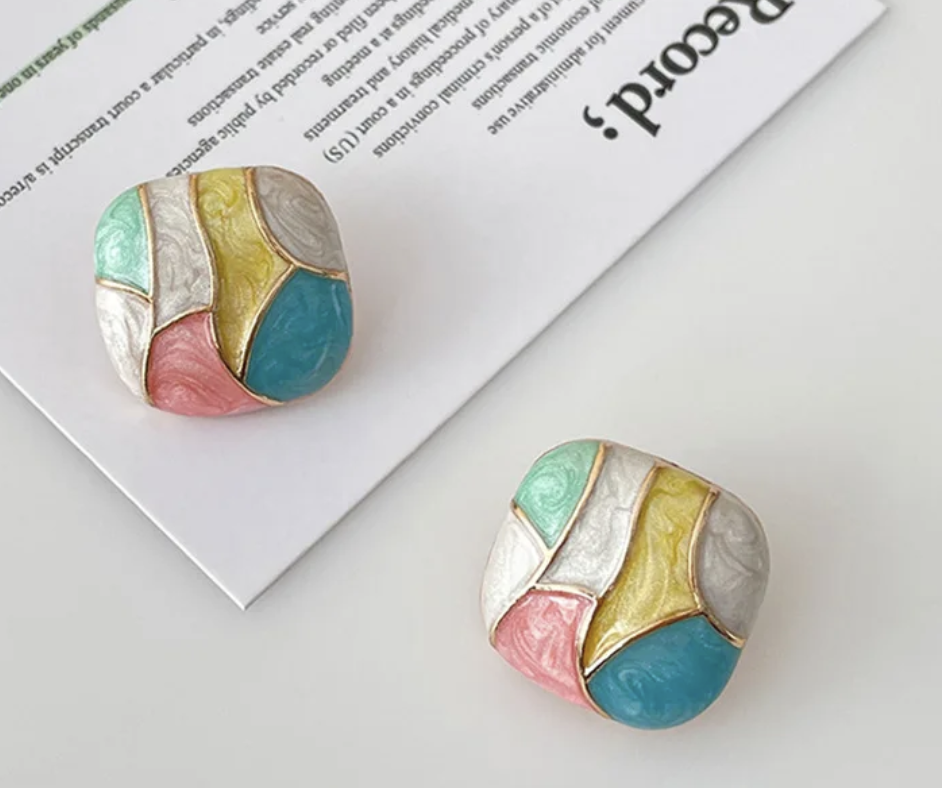 Cubist Candy Studs - FLY