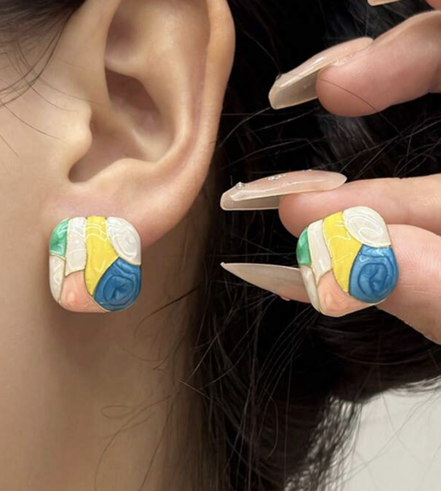 Cubist Candy Studs - FLY