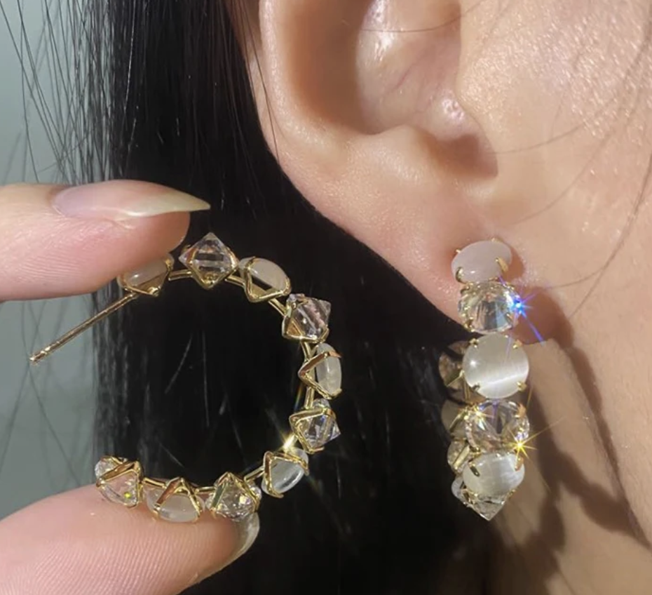 Crystal Hoops - FLY