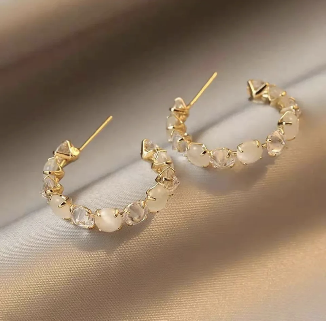 Crystal Hoops - FLY
