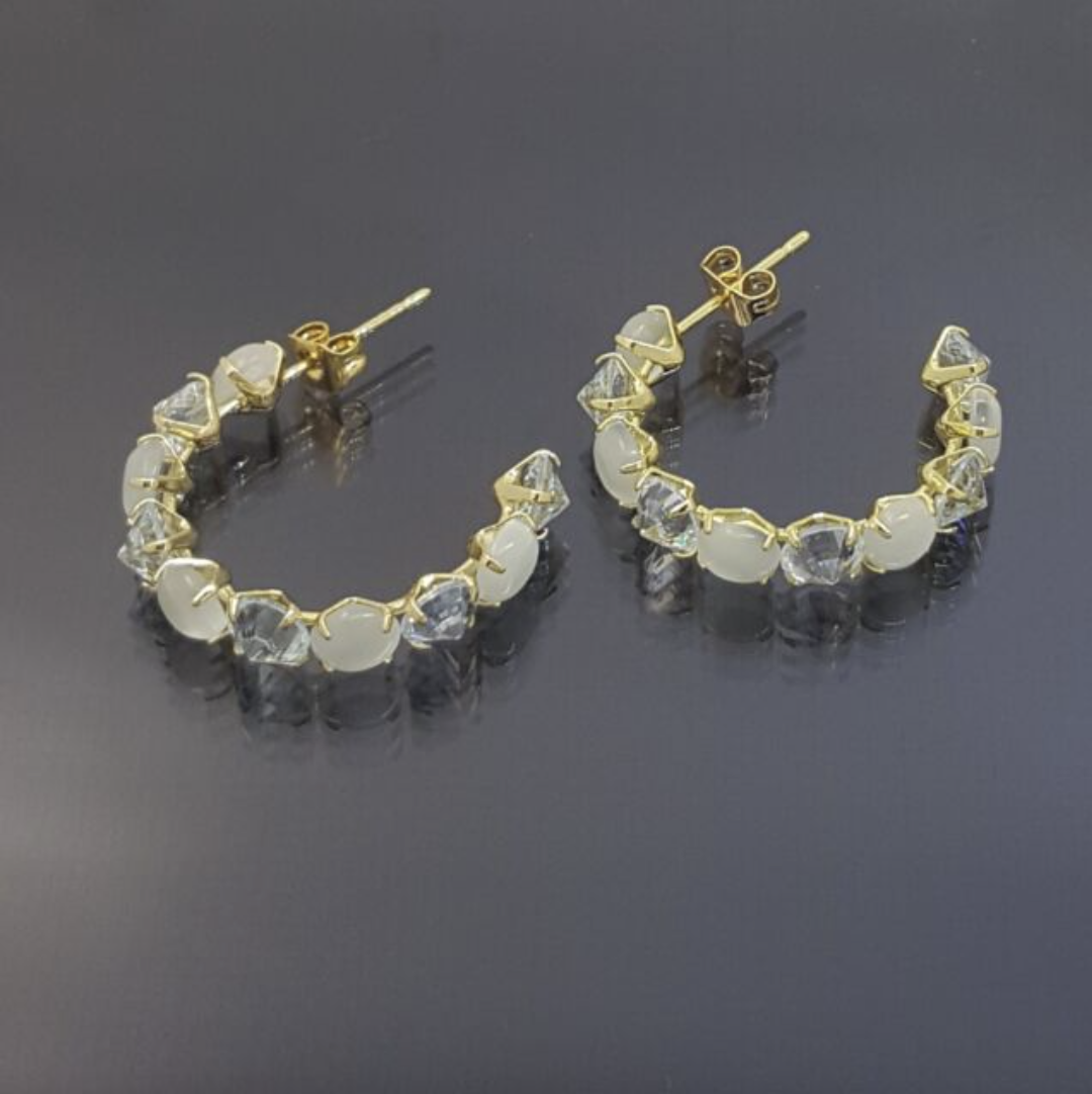 Crystal Hoops - FLY