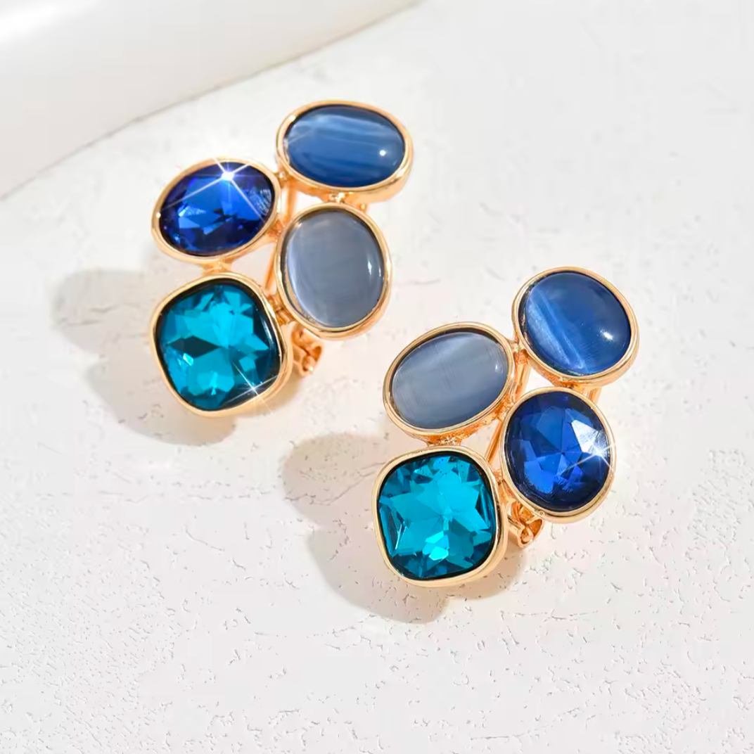Quad Crystal Earring - FLY