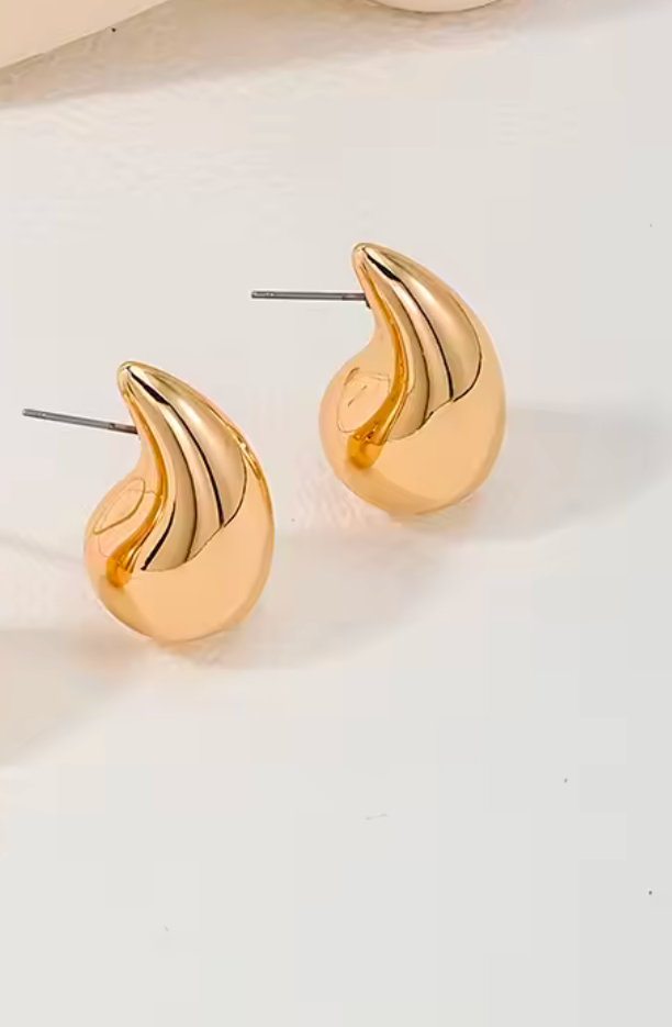 Gold Drop Earrings