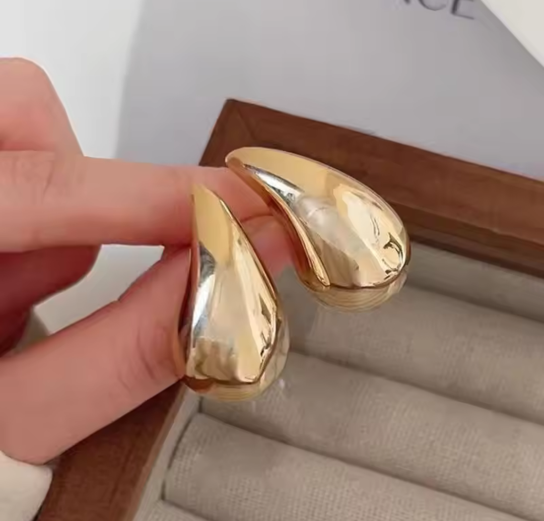 Gold Drop Earrings