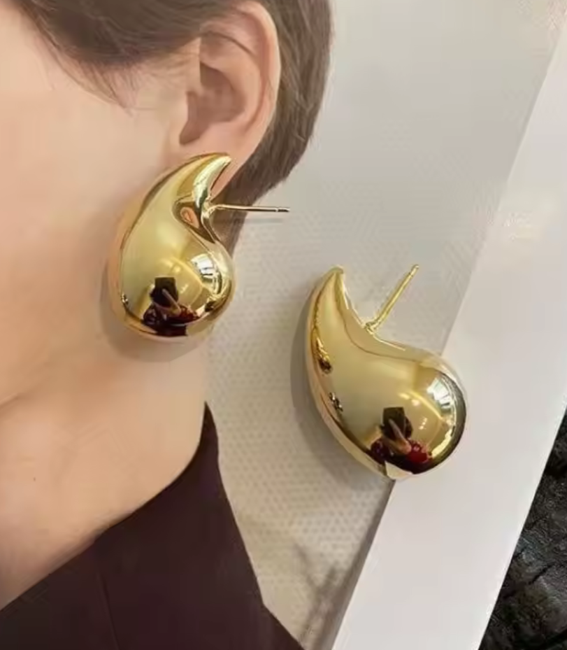 Gold Drop Earrings