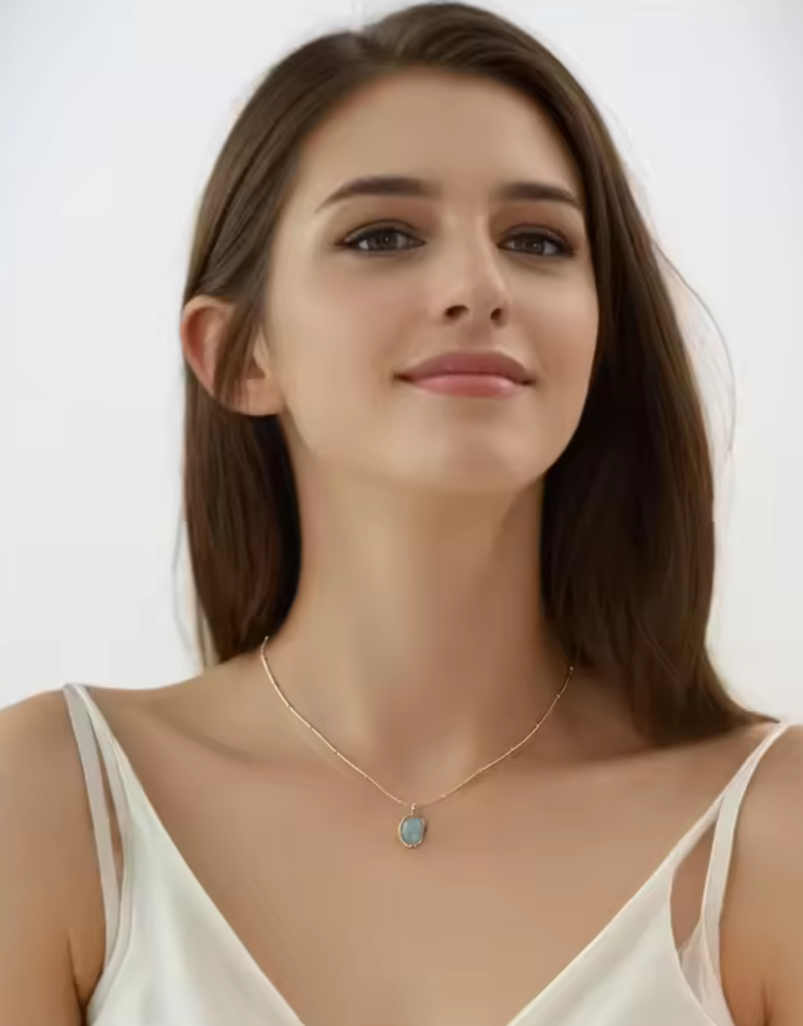 Gem Gold Necklace