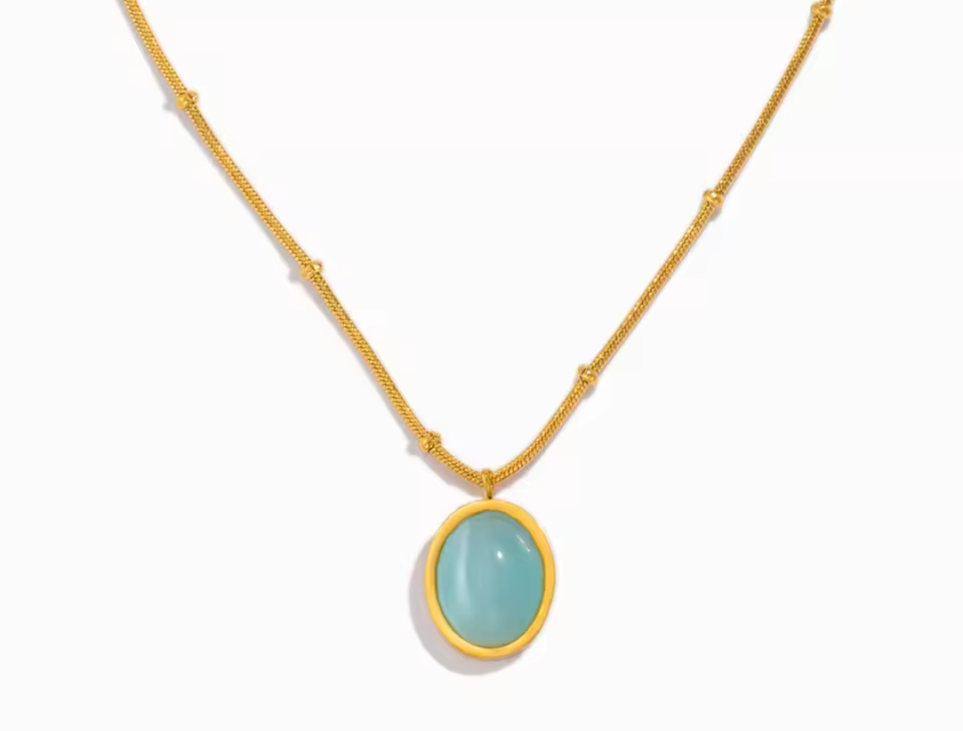 Gem Gold Necklace