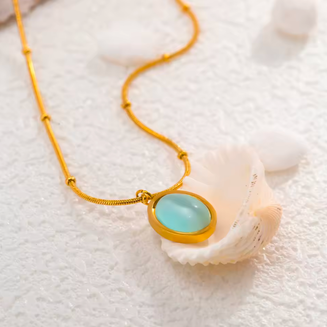 Gem Gold Necklace