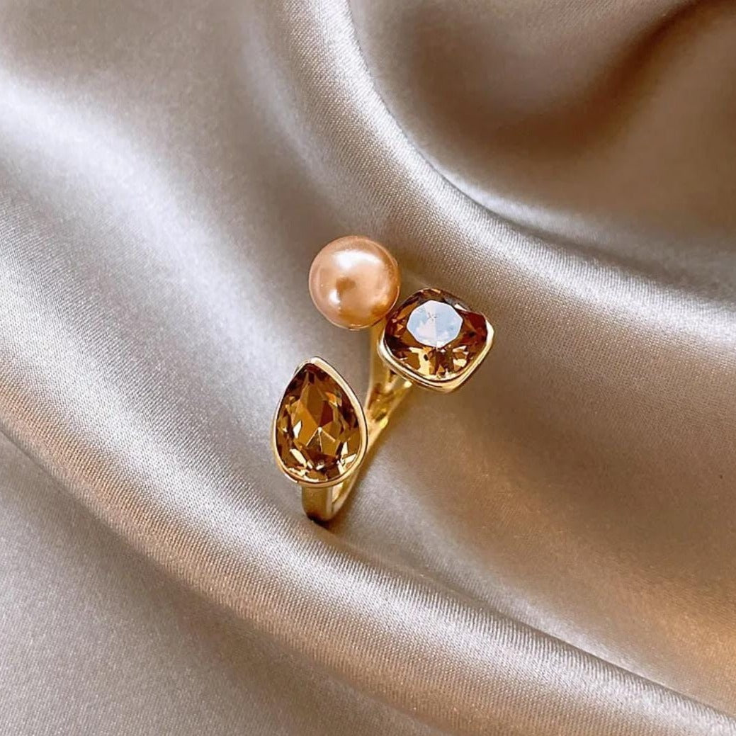 French Crystal Ring - FLY