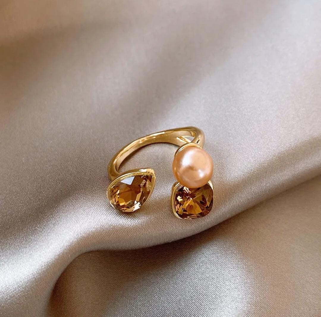 French Crystal Ring - FLY