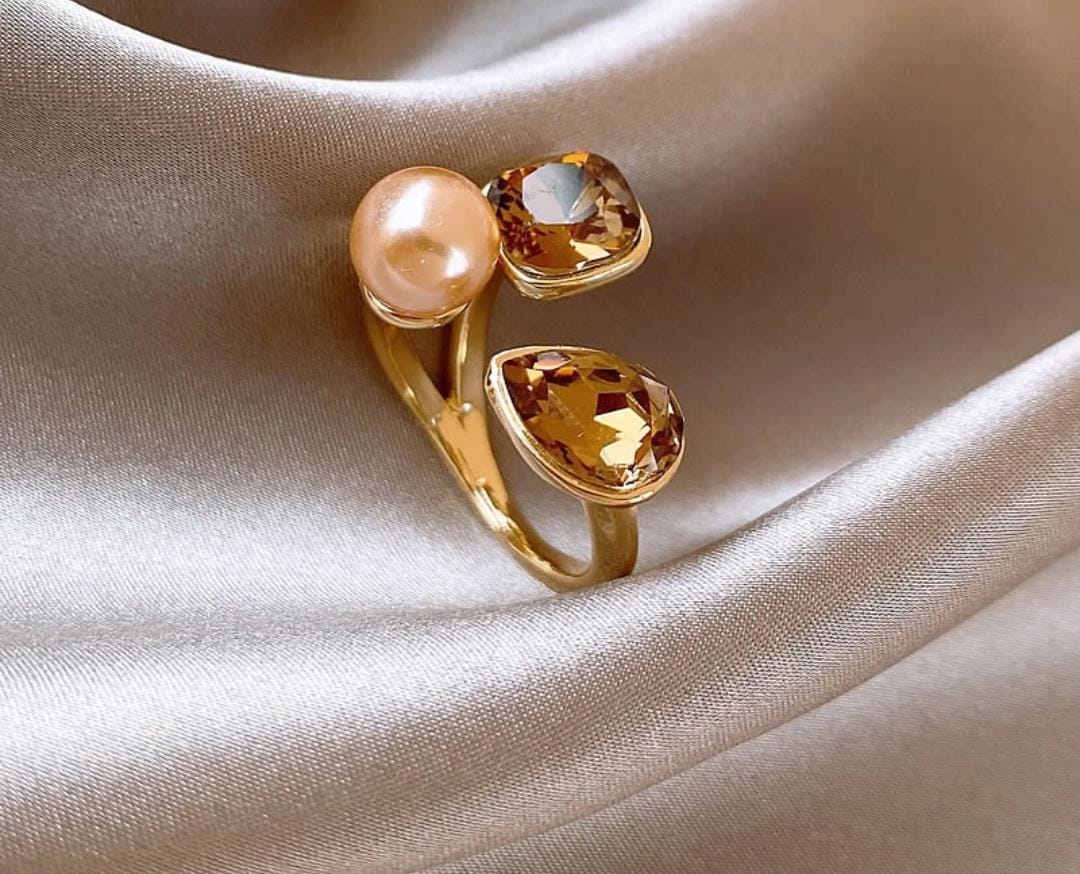 French Crystal Ring - FLY
