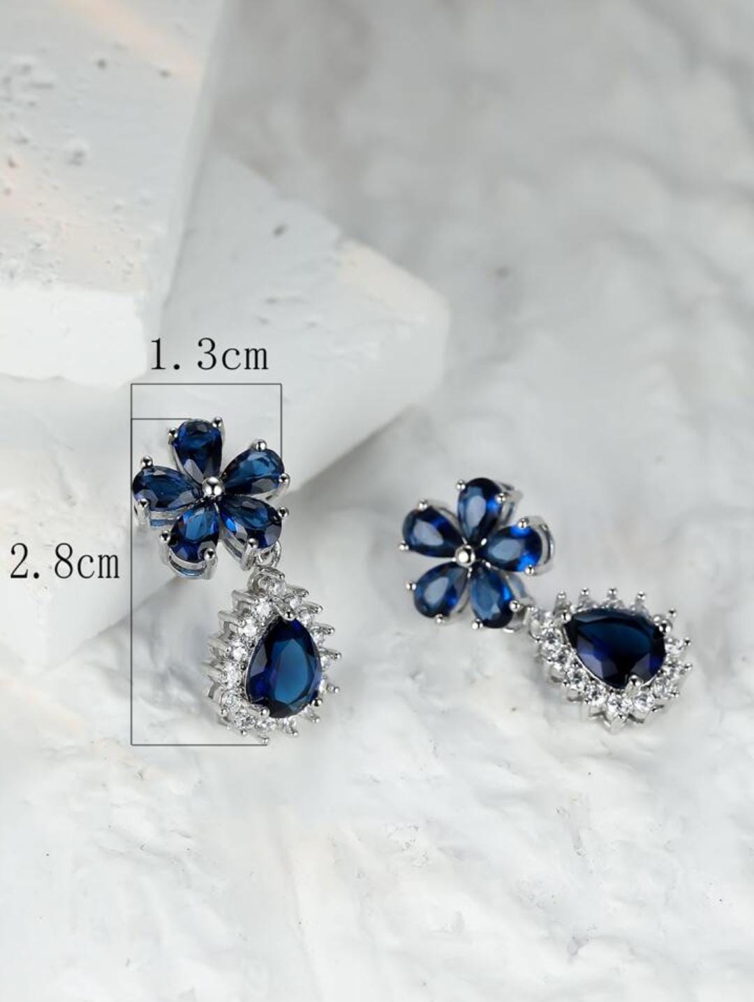 Sapphire Bloom Drops - FLY