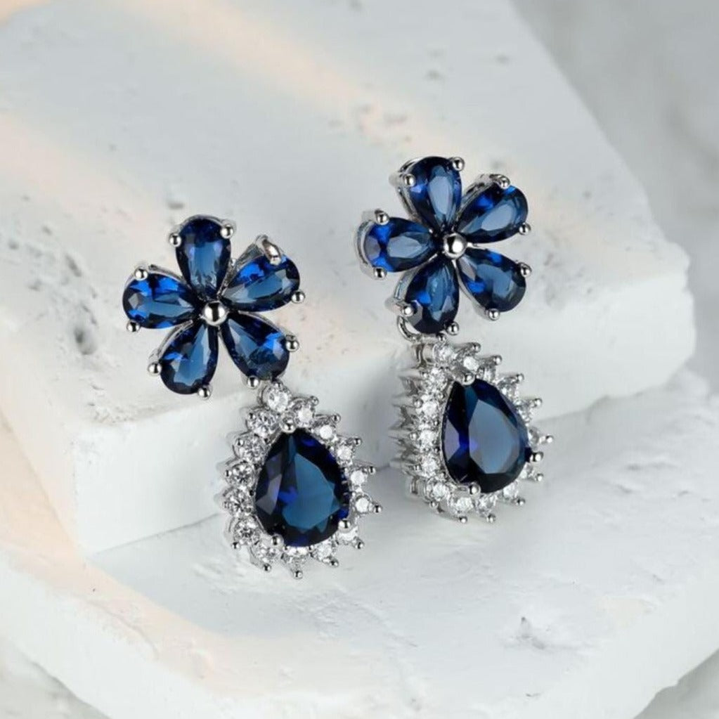 Sapphire Bloom Drops - FLY