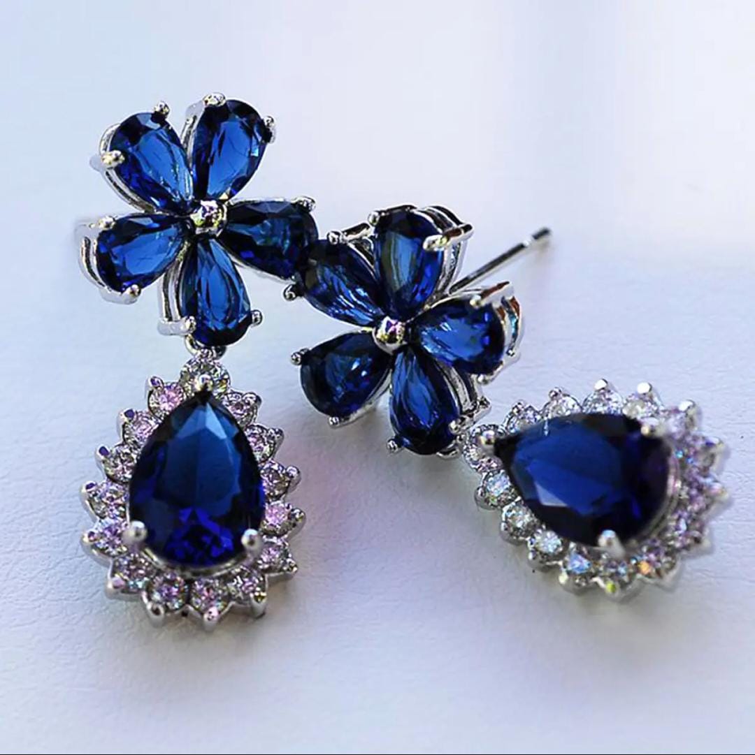 Sapphire Bloom Drops - FLY