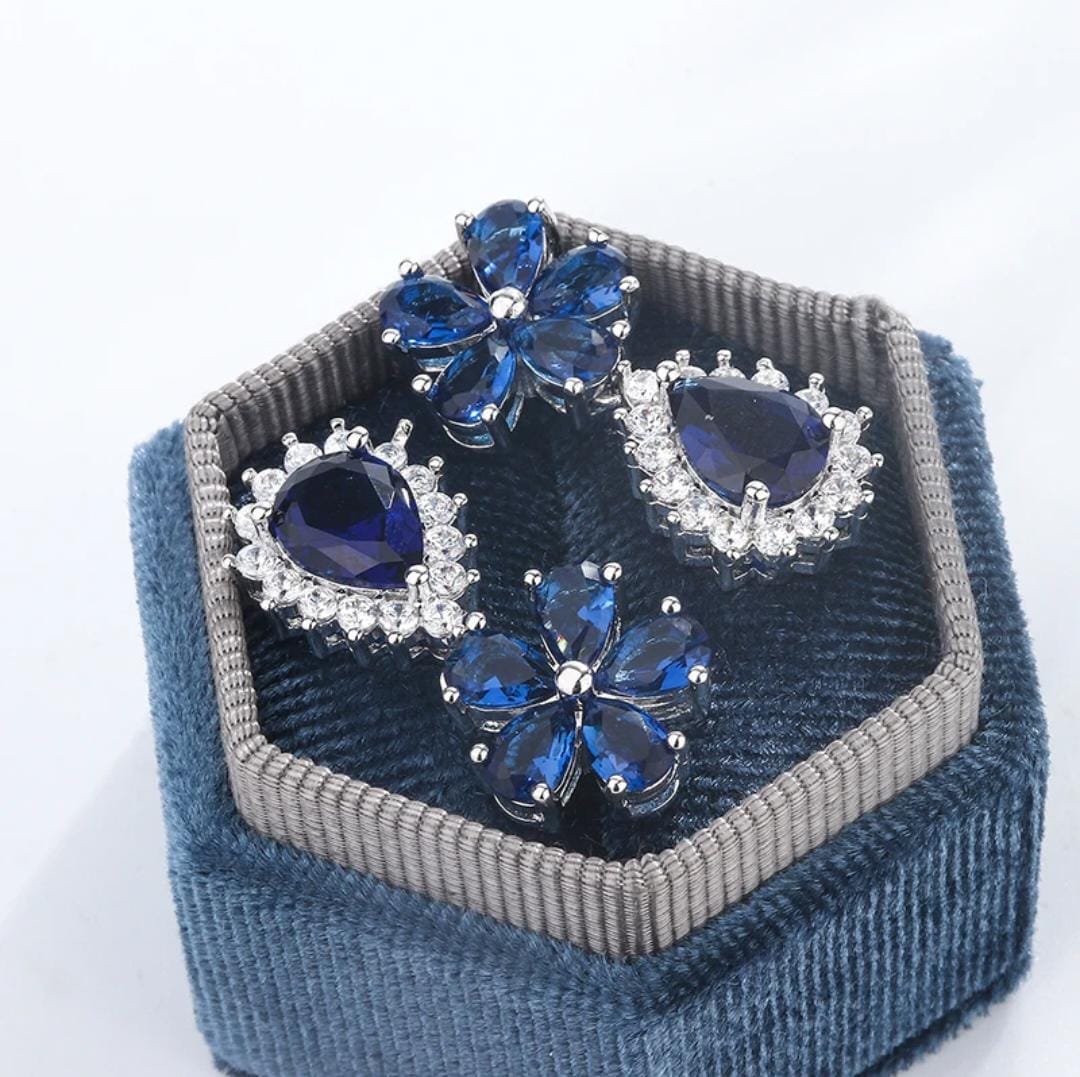 Sapphire Bloom Drops - FLY