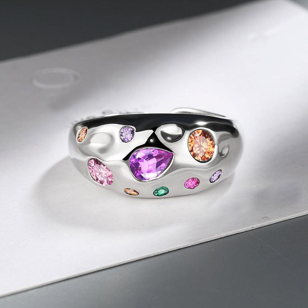 Gem Mosaic Ring - FLY