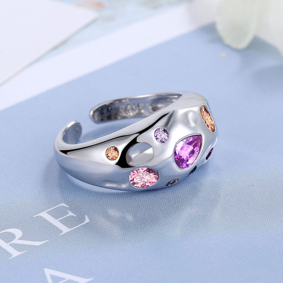 Gem Mosaic Ring - FLY