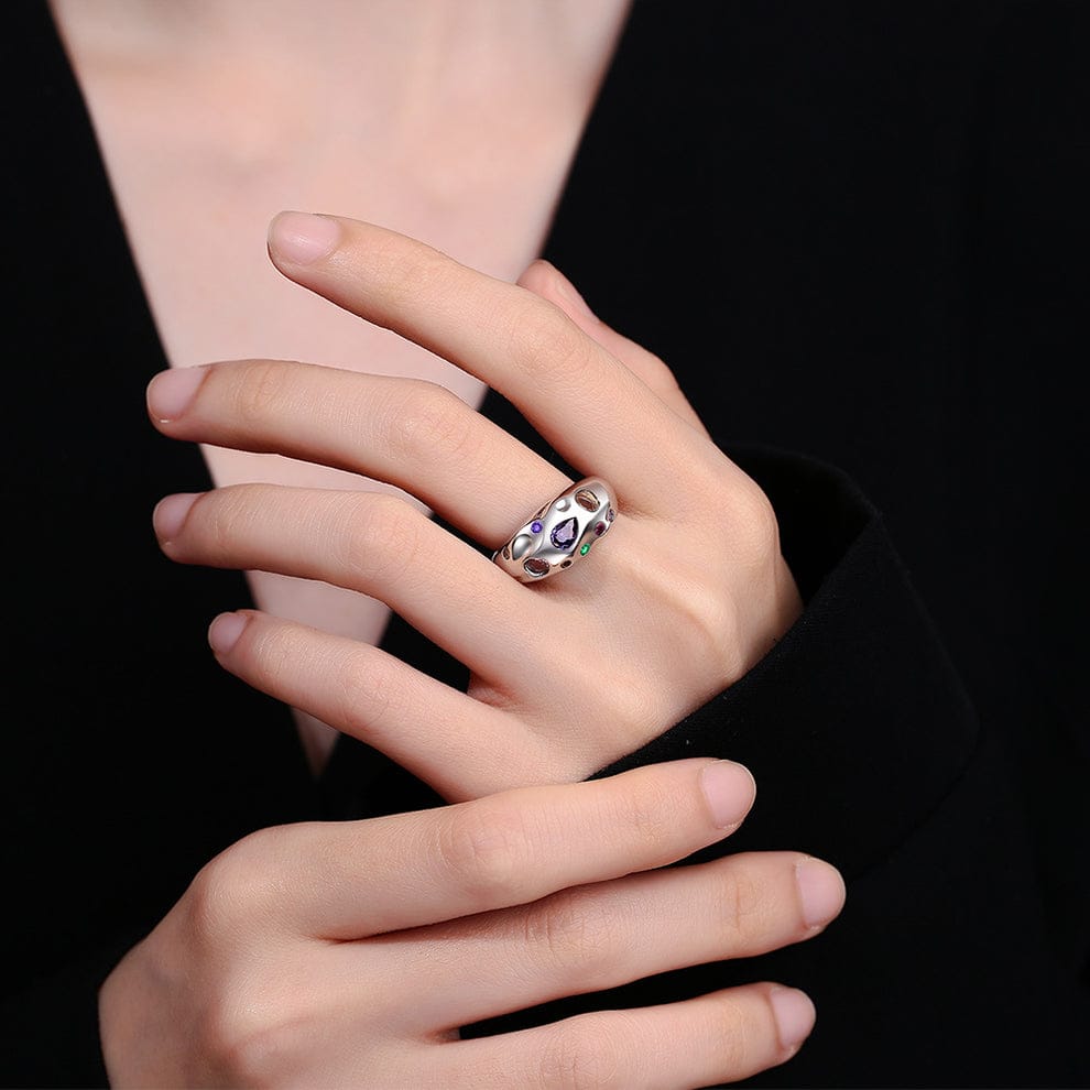 Gem Mosaic Ring - FLY