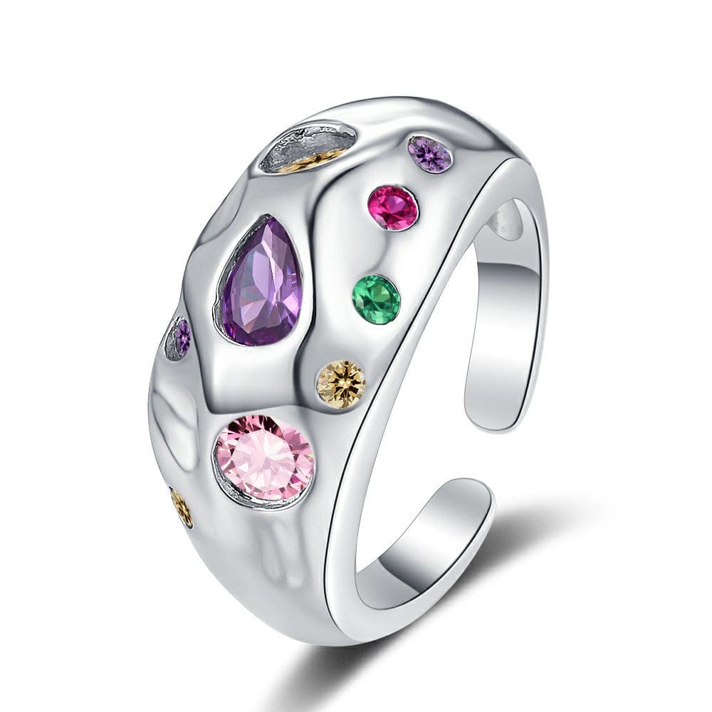 Gem Mosaic Ring - FLY