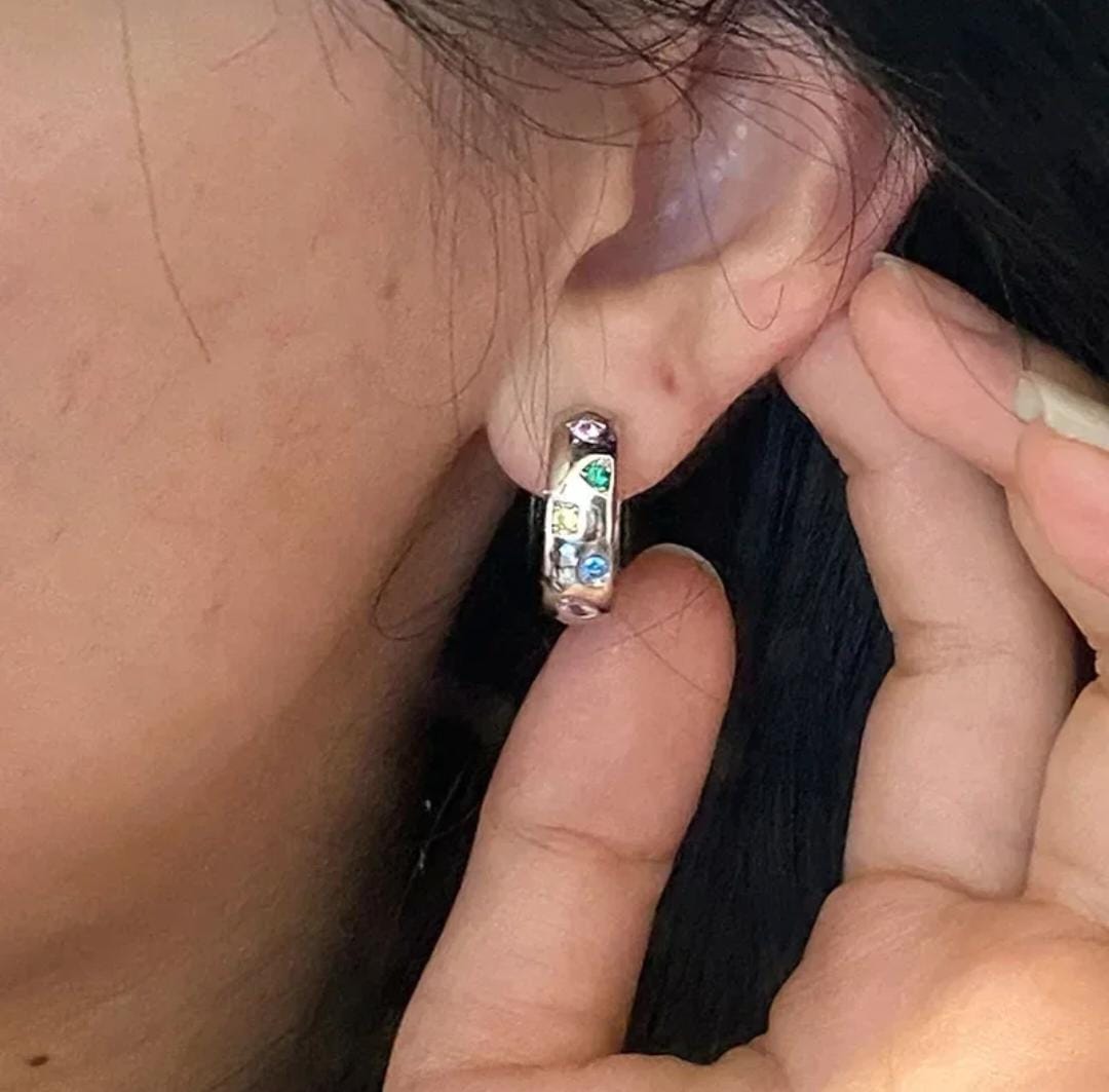 Gem Mosaic Earrings - FLY