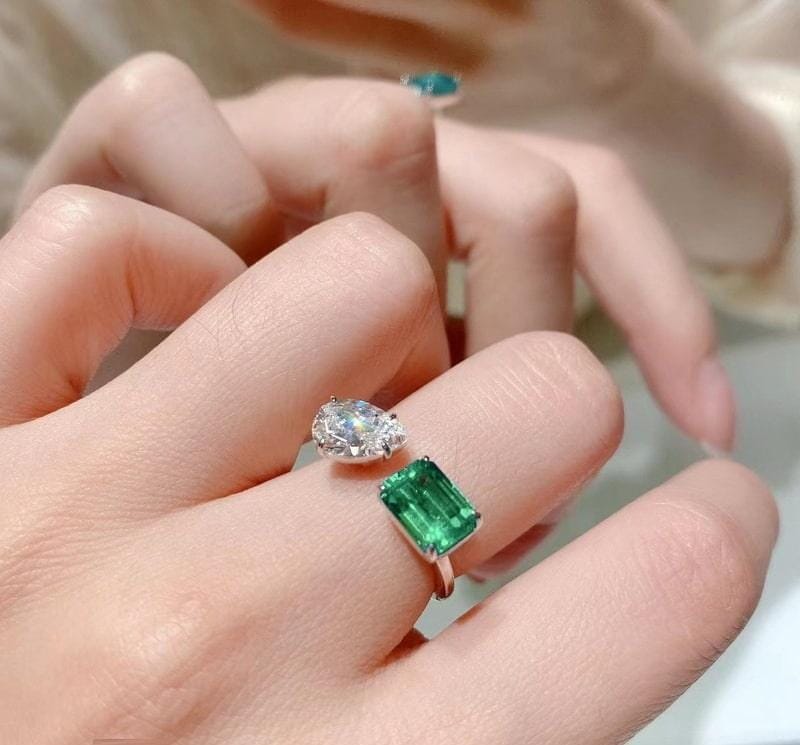 Square Drop Ring - FLY