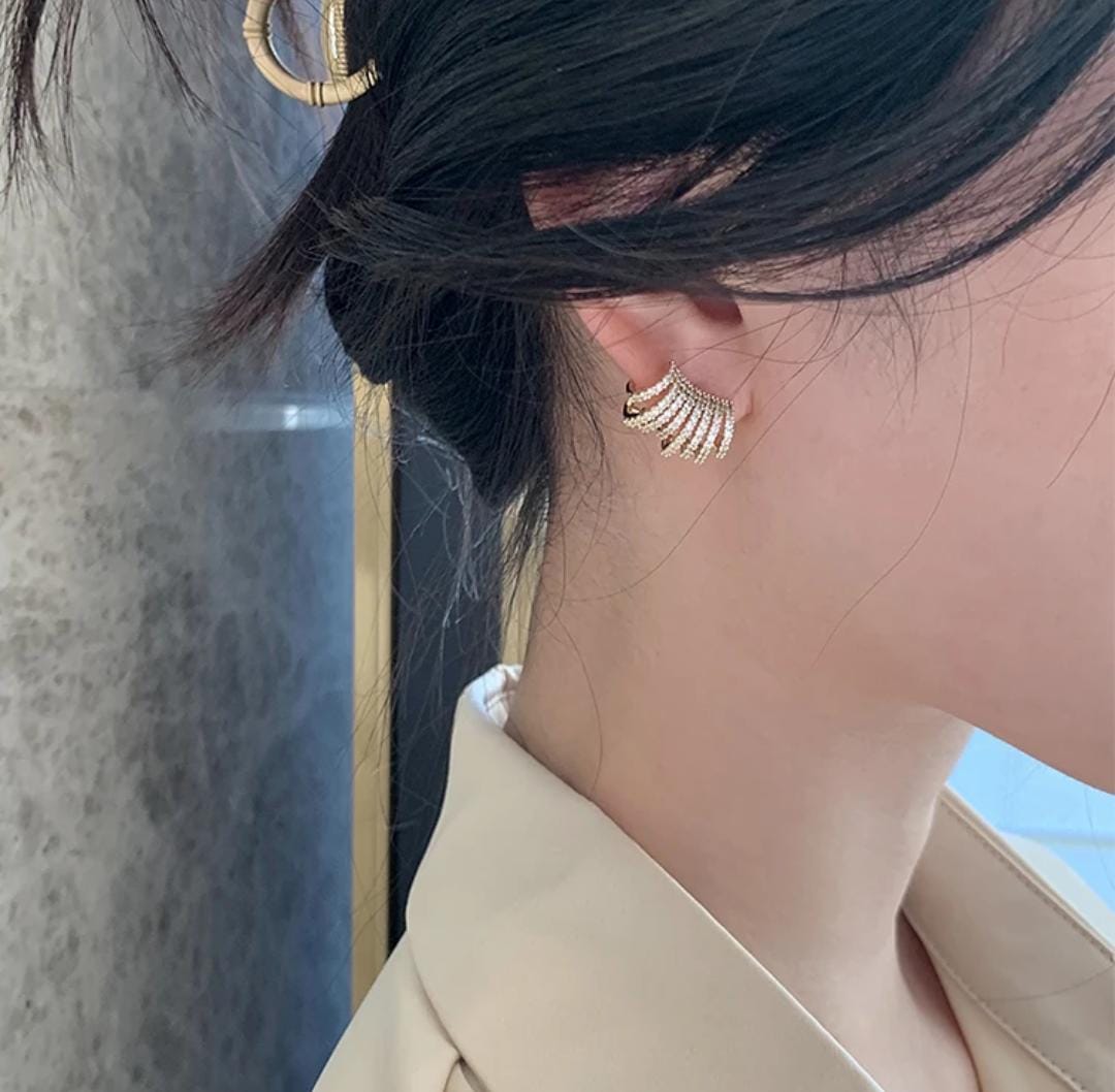 Golden Aura Studs - FLY