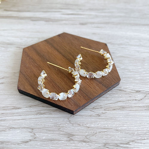 Crystal Hoops - FLY