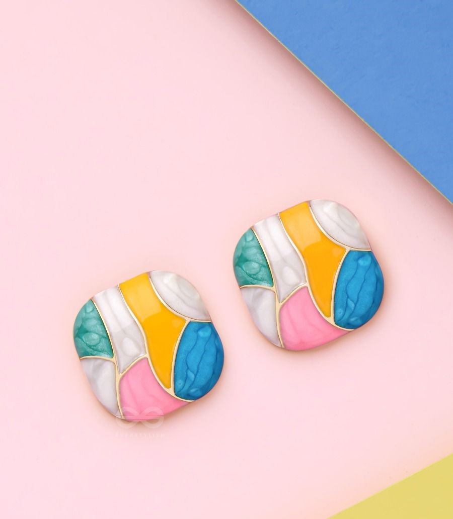 Cubist Candy Studs - FLY