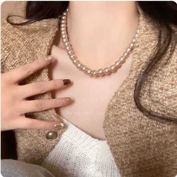 Champagne Pearl Necklace