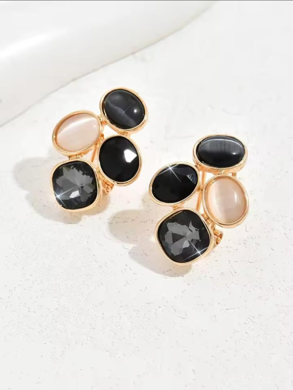 Quad Crystal Earring