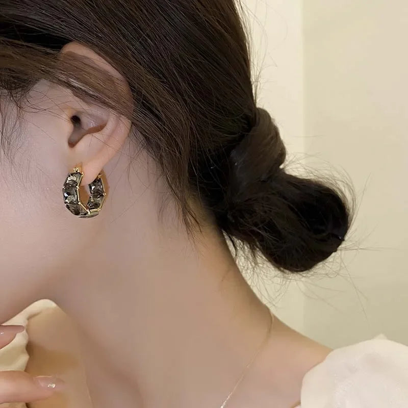 Crystalite Hoops