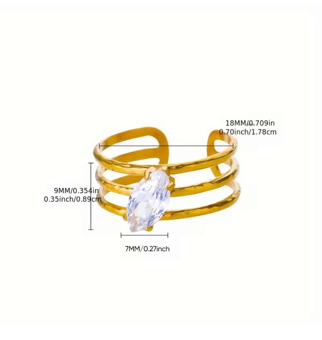 Boho Marquise Ring