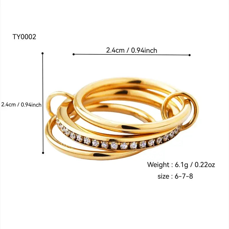 Love's Orbit Ring
